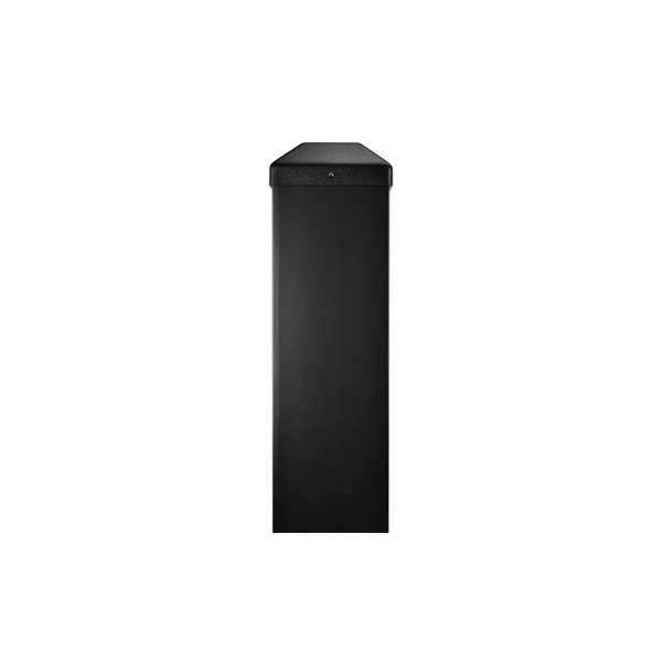 BEA 4ft Blank Bollard for Push Plates (Black) - 10BOLLARDBLK