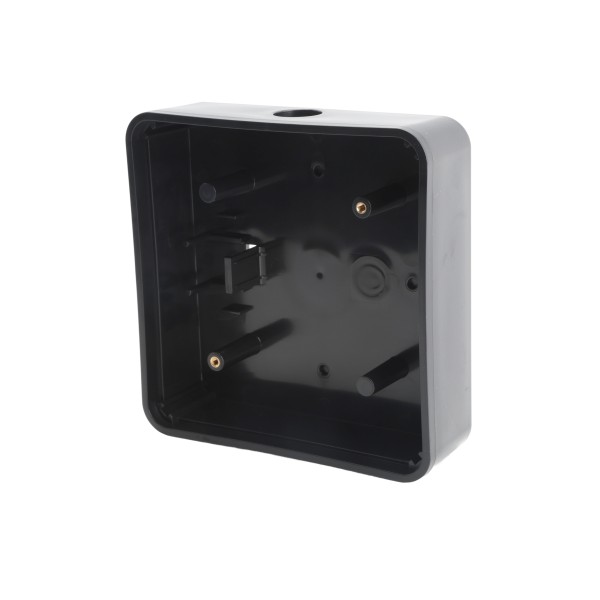 BEA 6" Square Surface Mount Box Assembled w/ 2 Brass Inserts - 10BOX6SQSM (Default)