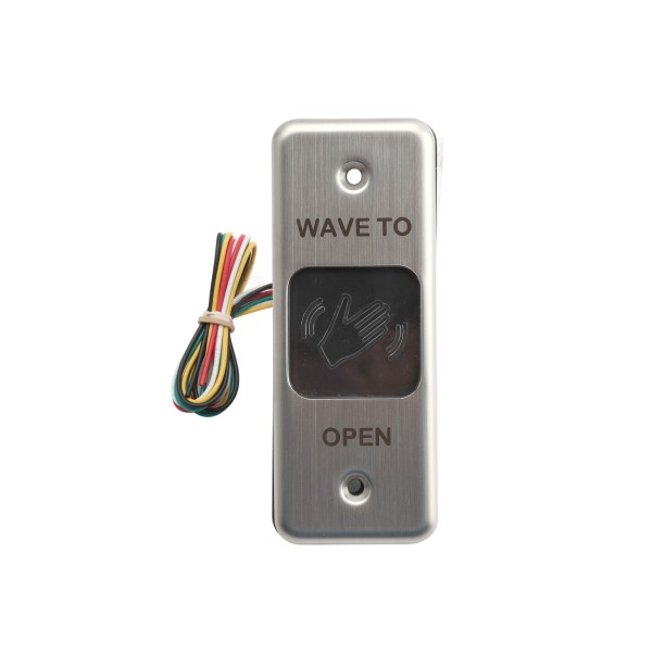 10MS41-J Magic Switch, Touchless, Stainless Steel JAMB