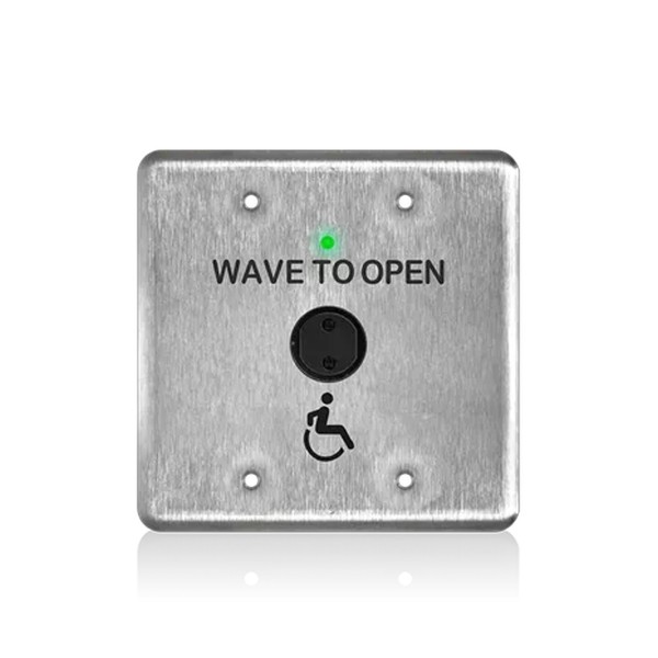 BEA MS51 Relay Double Gang "Wave to Open" & Handicap Accessibility Logo - 10MS51-DA