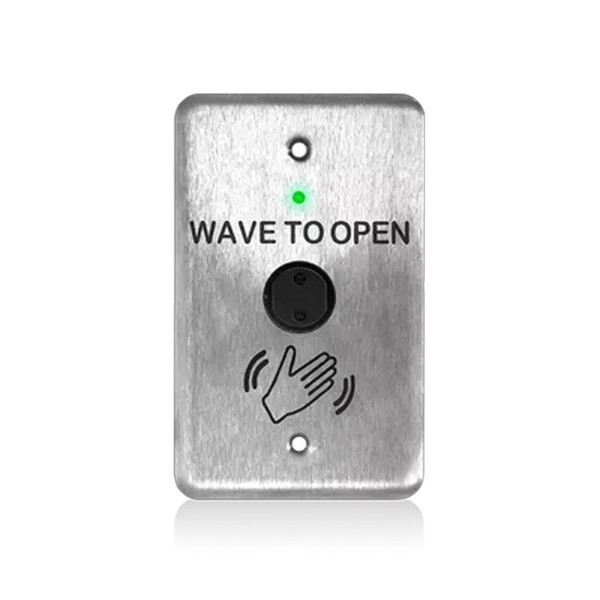 BEA MS51 Relay Single Gang Switch - "Wave to Open" & Hand Wave Logo - 10MS51-S