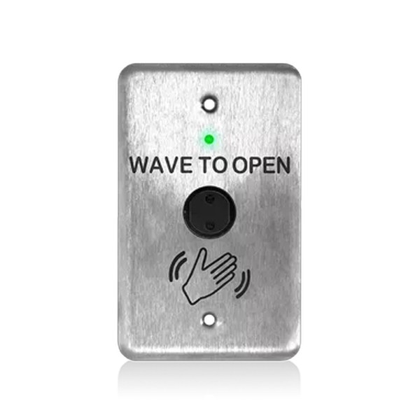BEA 900MHz MS51W Wireless Single Gang Switch - "Wave to Open" & Hand Wave Logo - 10900MHz MS51W-S