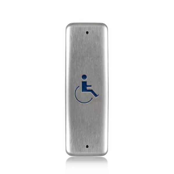 BEA Stainless Steel Push Plate Jamb w/, Logo2-Stud w/ Boot