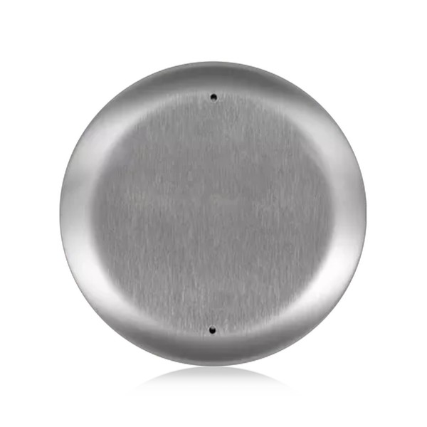 BEA Stainless Steel Push Plate 4.5" Round, Plain