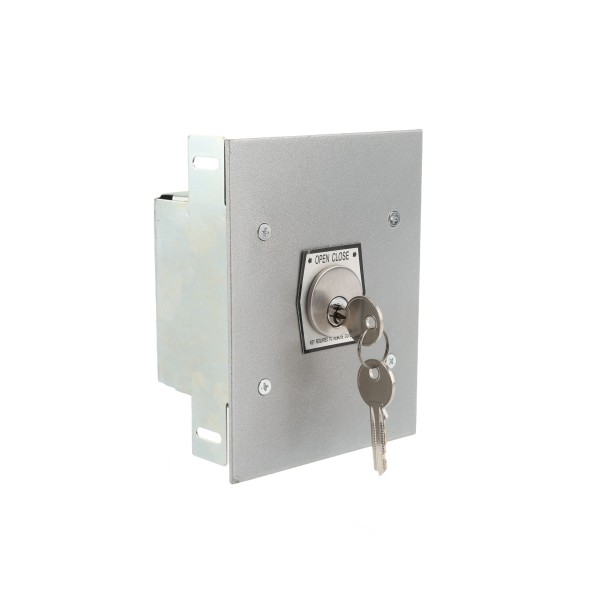 Interior Flush Mount Open-Close Tamperproof Keyswitch - MMTC 1KF