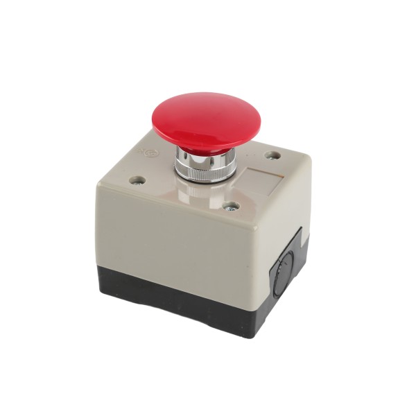 Mushroom Head Button Surface Mounted Control (NEMA 4 - 12 amp @ 600V AC) - MMTC 1MHC
