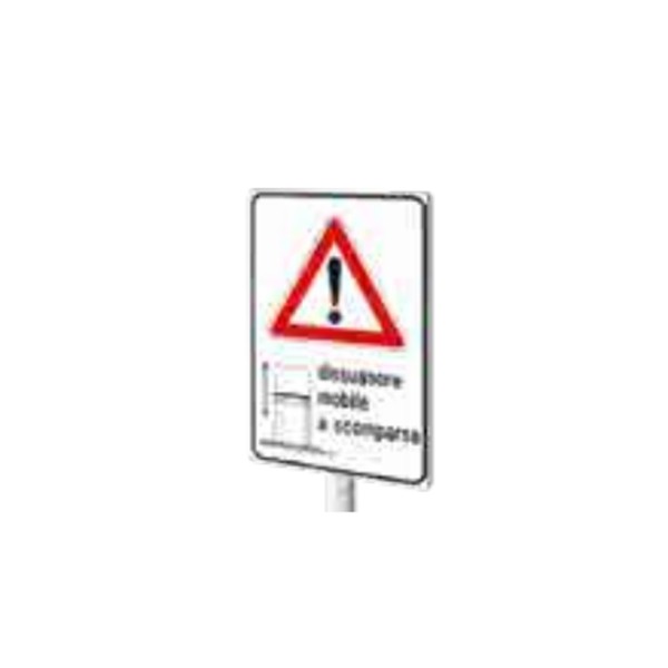 Fadini "Bollard In Motion" Road Sign - 3220L