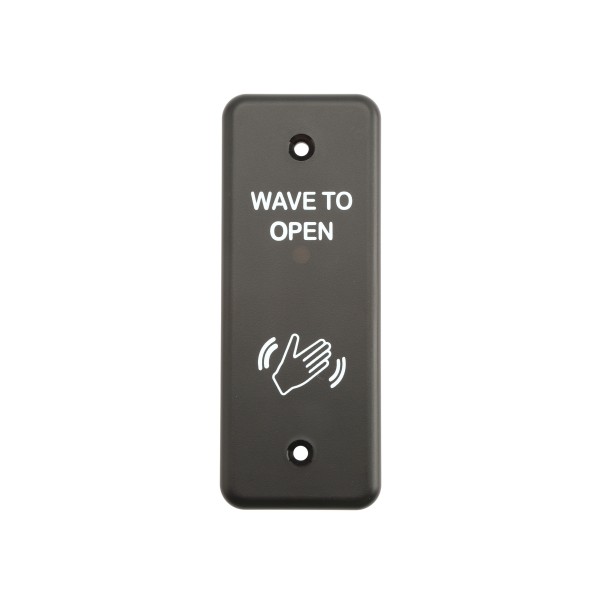 MS 31 FACEPLATE MAGICSWITCH JAMB BLACK TEXT+HAND
