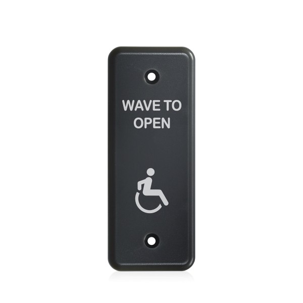 BEA MS31 Faceplate Magic Switch Jamb w/ Accessibility Logo - Gray - 70-5829
