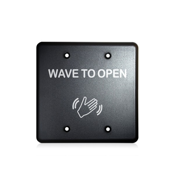 BEA MS31 Faceplate Magic Switch Double Gang Text & Hand Logo - 70-5841