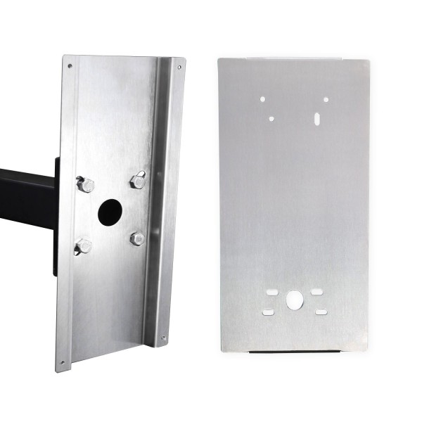 AES Architectural Panel Mounting Plate (Stainless Stee) - ABK-PED-SS-PLT
