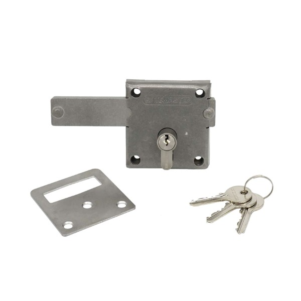 AES GateMaster Screw-Fixed Lock For Gates Up To 60mm Thick - GLB02