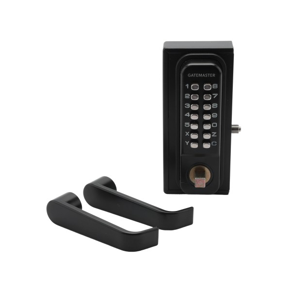 GateMaster Superlock Digital Single Sided Lever Handle for 10-30mm Gates, Field Reversible - BDGD1030L