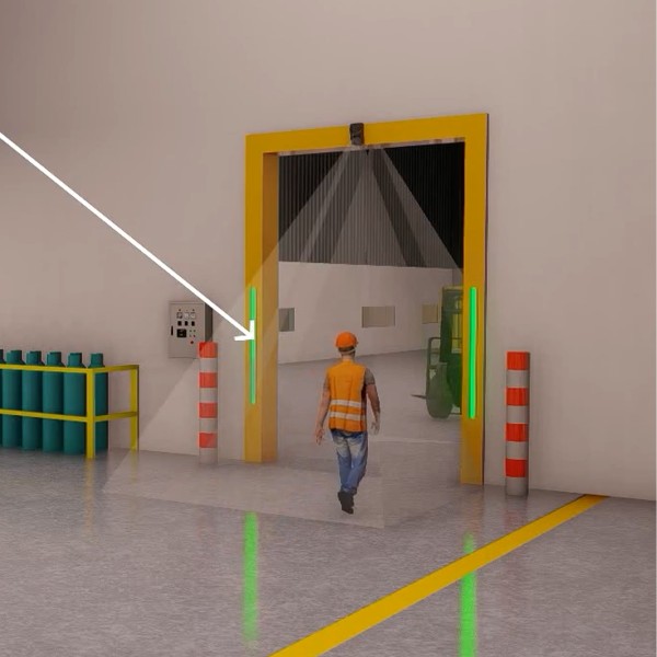 GateArms+ Blind Door 2-Way Light Kit for Blind Doors (2 LEDs) - BDLK10-2