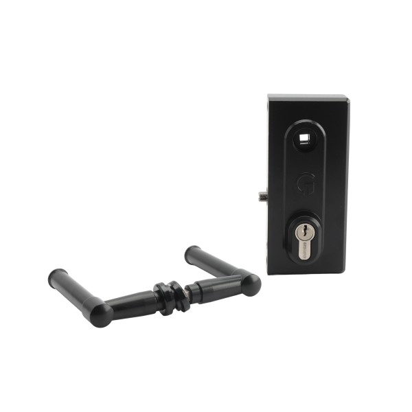 GateMaster Standard Superlock for 40-60mm Gates, Black Plain Handle Style - BLD4060P (Default)