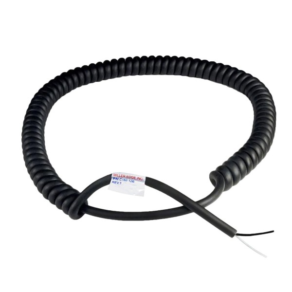 Miller Edge Coil Cord - 18 Gauge - 2 Conductor - 24 ft. Expanded - C182-24 (12 ft. C182-12B Model Shown)
