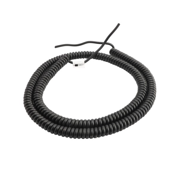 Miller Edge Coil Cord - 18 Gauge - 2 Conductor - 24 ft. Expanded - C182-24 (12 ft. C182-12B Model Shown)