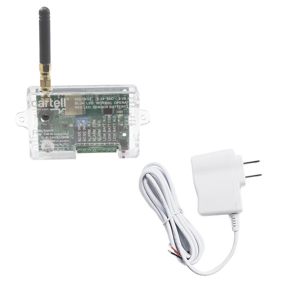 Cartell CW-REP Integrator Repeater Radio Range Extension Kit For CW-SYS Wireless Driveway System