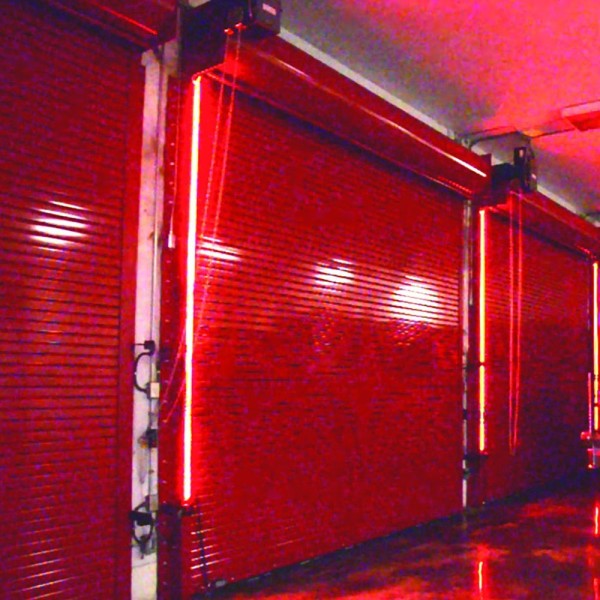 Brink Alert 3-Sided Manual Commercial Door Opener Light Kit - 3 x 10' LED Light Strips, LED Tracks, & Harnesses