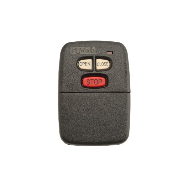 Digi-Code 3 Button Open/Close/Stop RemoteTransmitter, 433 MHz - DC5035