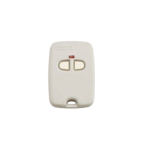 Digi-Code 2 Button Remote Mini Keychain Transmitter, 300 MHz - DC5070