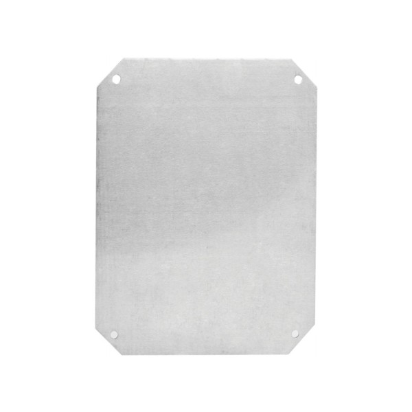 ESI White Powder-Coated Steel Panel for PVC Enclosure - Select Size