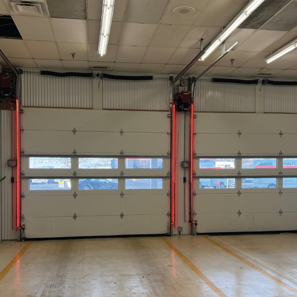 GateArms+ Safety Lighting Kit for Commercial Sectional Door Openers (10' High, 4-Sided L-R & In-Out) - CDLK10-4-SECT