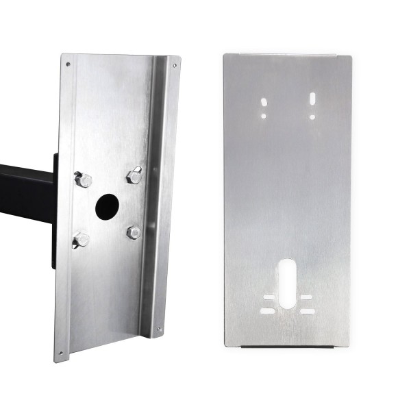 AES Imperial Panel Stainless Steel Mounting Plate - IBK-PED-SS-PLT