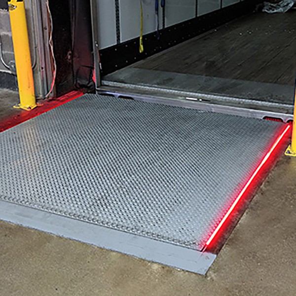 Complete Loading Dock Light Kit - Includes 2x 5' LED Light Strip & Track, Harness, Power Supplies, & Controller 