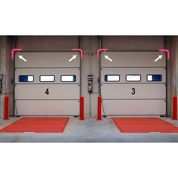Brink Alert Loading Dock Light Kit (LDLK) Corner Assembly - Left Side