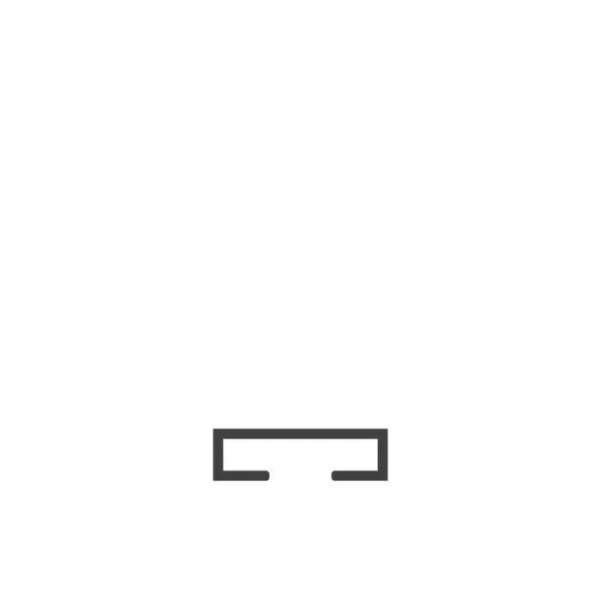 Miller Edge Flat Mounting Channel for ME110 Gate Sensing Edge (Edges)