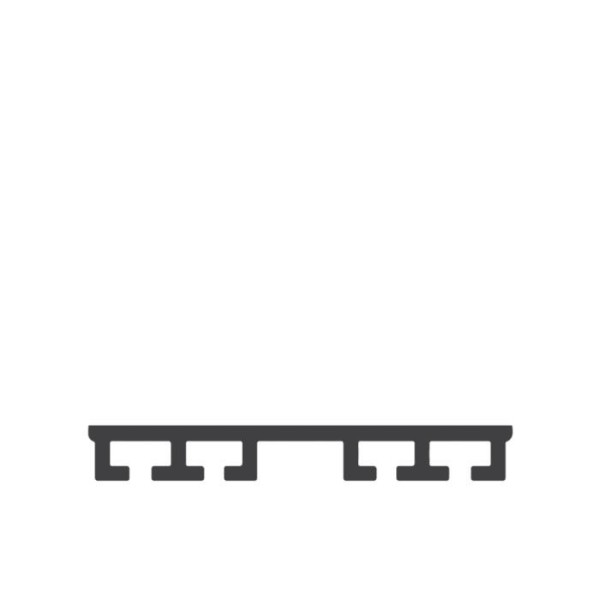 Miller Edge ME112 Flat Mounting Channel for CLIMA-GUARD 