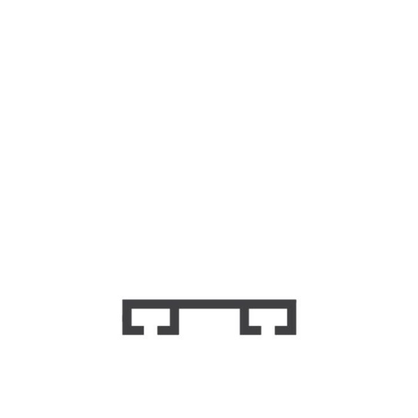 Miller Edge Flat Mounting Channel for ME112 Gate Sensing Edge