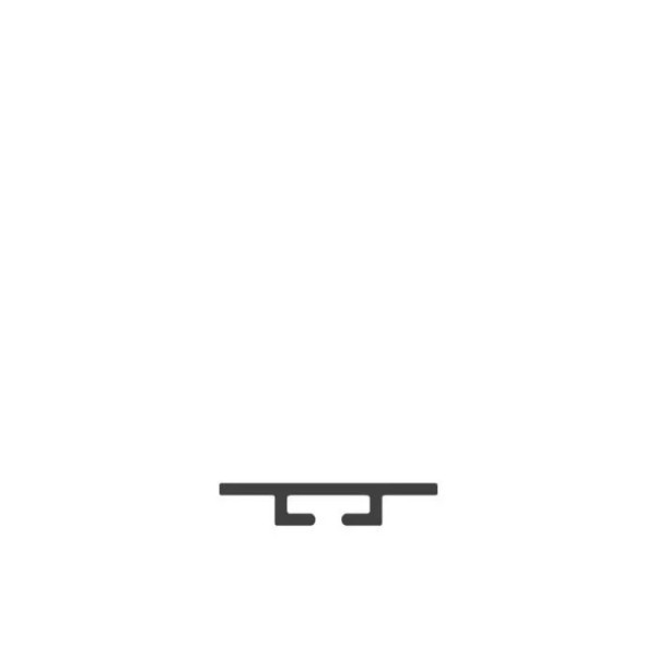 Miller Edge ME210-C7 Flat Mounting Channel (Edges)