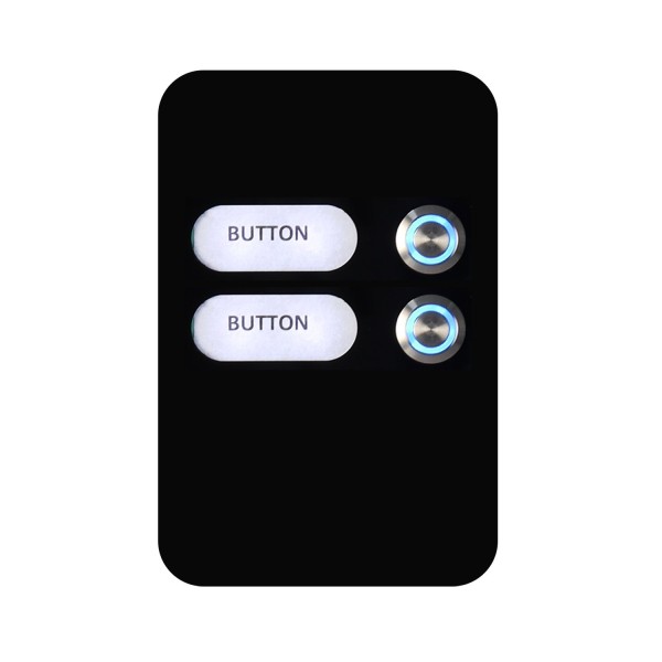 AES 2 Button Module - MOD-2B