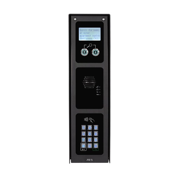 AES Modular Imperial Multicom Classic with Keypad & Prox (3x1) (Modular Intercom Units)