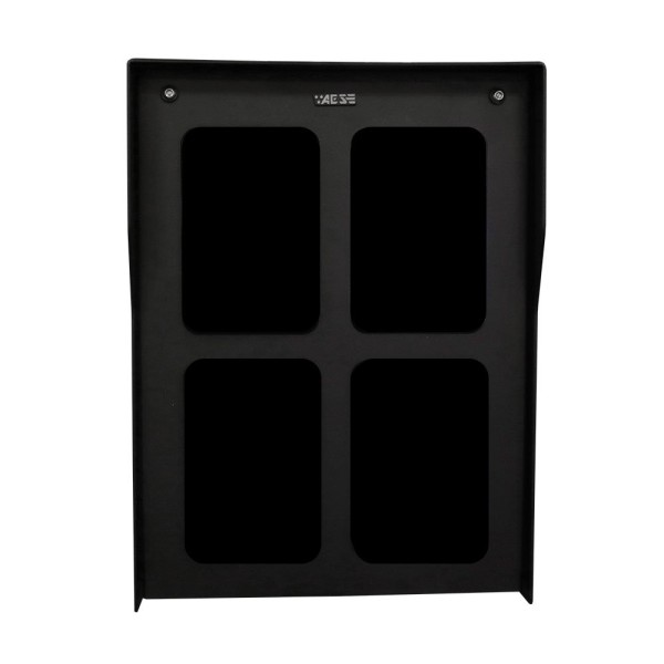 2 x 2 Module Assembled Pedestal w/ Back Box & Mounting Plate (Default)