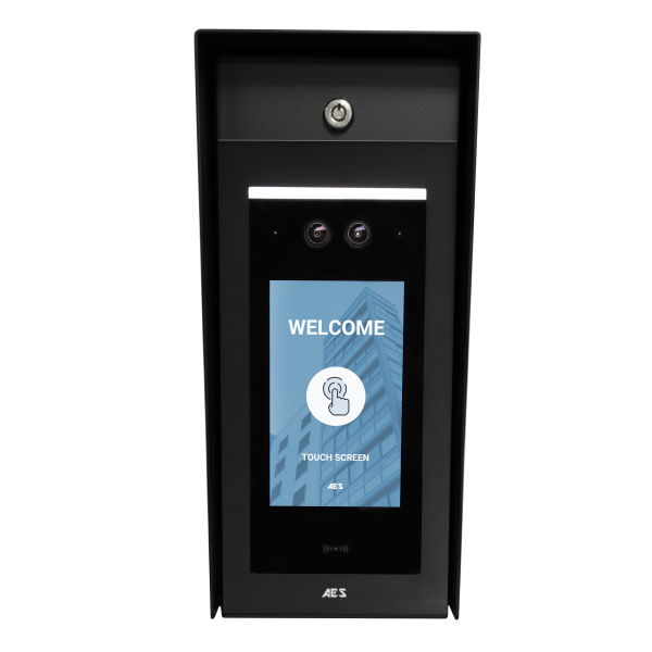 AES Multi Resident 4G Video Callbox with Touchscreen & 4G Cellular Module (Imperial Mounted, Powder Coated) - OPYN-MULTI-4G-IB-US
