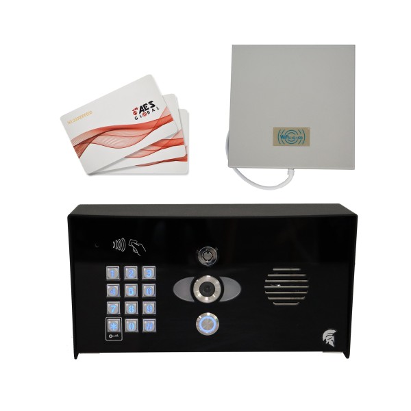 AES Praetorian IP Video Intercom Pedestal w/ Keypad & Prox (US & Canada) (Intercoms)