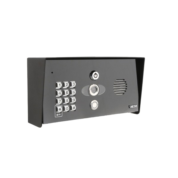 AES Replacement Shell for Praetorian WIFI or CAT6 Video Intercom with Keypad (Keypad not included, Shell Only) - PRAE-IP-PBK-SA