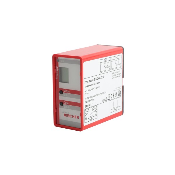 Bircher ProLoop2 24V 11-Pin 2-Loop Detector w/ 2 Relay Outputs & No Plug-In Base