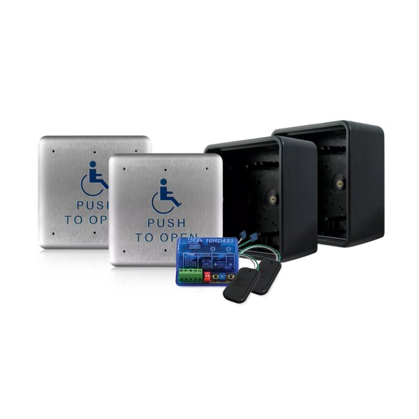 BEA Push Plate 475S-433 Package Pbs1 & 433MHz Trx/Rx & Box" - PUSH-PLATE-475S-433 (Default)
