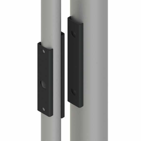 AES Gatemaster Superlock Round Bar Adapter & Lock Kit