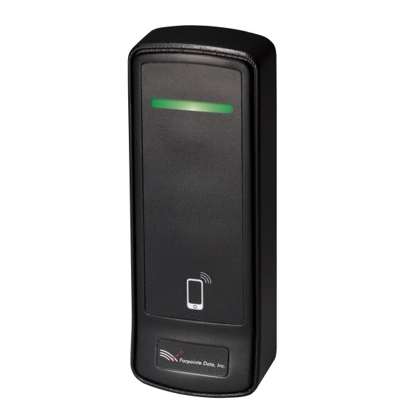 SES Bluetooth Prox Reader (15' Foot Range) w/ 4" Inch Mobile Credential Range - RHFPCR-35L