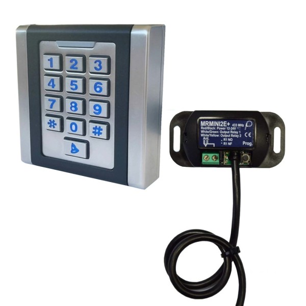 SES Wireless Keypad Kit with Dual-Relay 433MHz Receiver - RHKPWIRELESSKIT