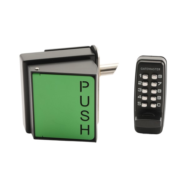 GateMaster Right-Hand Surface Mount Digital Gate Lock with Quick Exit Pad - SBQEDGLWR (Default)