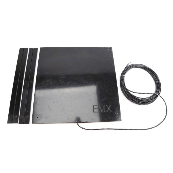 EMX Surface Mounted Vehicle Detector Loop Pad With Wire Guard - Above Ground Vehicle Detection Safety Loop Waterproof for Car Wash - EMX SP-24