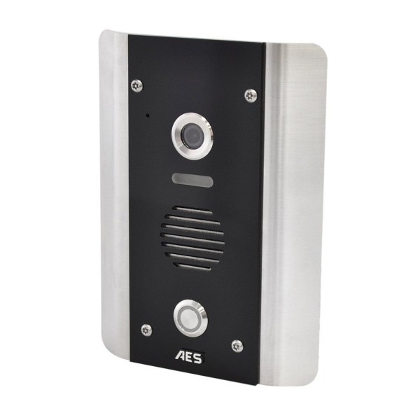 AES Styluscom Architectural Wall Mount Video Intercom with Monitor- Stylus-VID-CP-AB-US