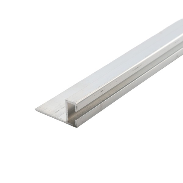 GateArms+ 5 ft. LED Retainer Track - 90 Degree Immediate-Turn Flange (Unpainted Aluminum) (GateArmsPLUS)