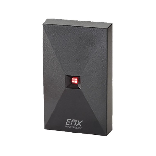 EMX TRES Proximity Reader With 5" Read Range, 26-Bit Wiegand Output & HID or AWID Formats - TRES-100-P-300-HA